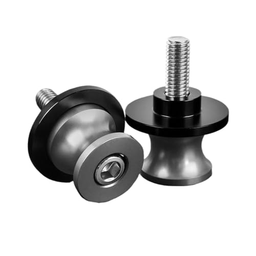 YZCSYBBF Schwingen-Schiebespulen Schwinge Spulen Motorrad 8MM Stand Schrauben Sliders Für CB 1000 CB1000 Hornet 1000 SP 2024 2025 CBR 1000RR(Titanium18) von YZCSYBBF
