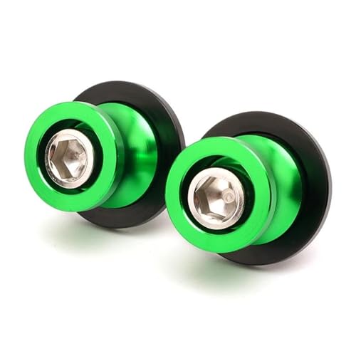 YZCSYBBF Schwingen-Schiebespulen Schwinge Spulen Sliders Schrauben Stehen Für Zontes Zt310x 310T 310V Zt310r 310R G1 125 Zt125 Zt125u M8 Schaukel arm Spule(Green14) von YZCSYBBF