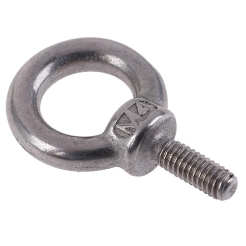 1 Stücke M4 M5 M6 M8 304 Edelstahl Marine Hebeöse Schrauben Ring Schleife Loch for Kabel Seil Augenschraube für mechanische Geräte(M4) von YZDKR