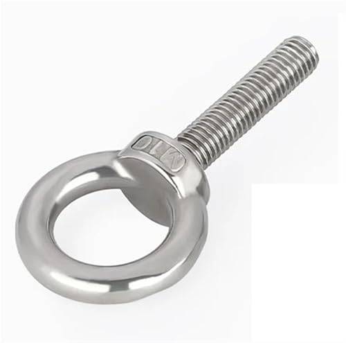 1pc M3-M24 304 Edelstahl Ringschraube Hebeöse Schraube Ring Haken Marine Schleife Loch for Kabel seil für mechanische Geräte(M3x12mm) von YZDKR