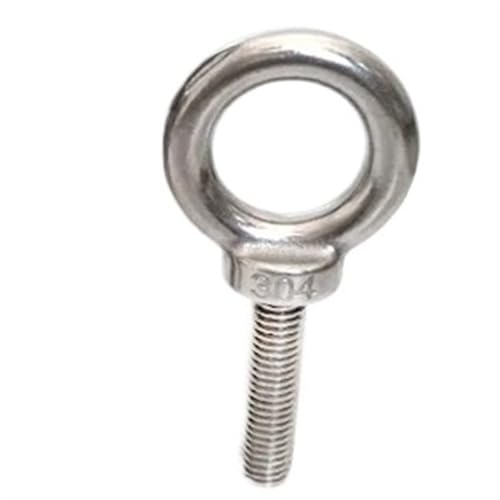 2PCS M10*30/M10*40/M10*50/M10*60MM 304 edelstahl Ringschrauben Ring Schraube Schleife Loch for Kabel Seil Heben für mechanische Geräte(70mm) von YZDKR
