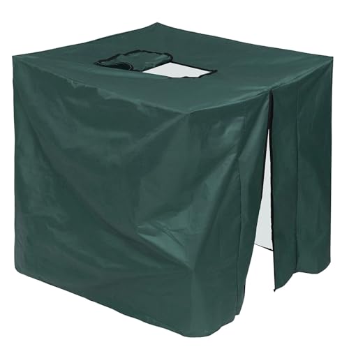 420D wasserdichte Abdeckung Regenwassertank Oxford Tuch Gartenbox IBC Container Schutzhülle für den Außenbereich(Green) von YZDKR