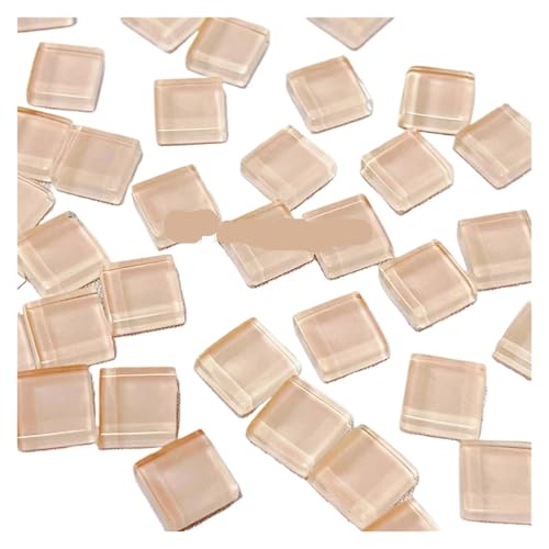 DIY Keramik Mosaik Glas 50 Stück Fliesen handgefertigt Spiegel dekorative Keramikfliesen Wandtechnik farbiges Kristall dekoratives Material für Kunst und Handwerk(Color 12) von YZDKR