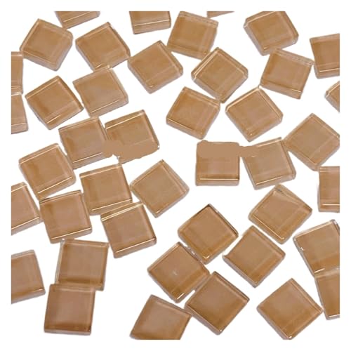 DIY Keramik Mosaik Glas 50 Stück Fliesen handgefertigt Spiegel dekorative Keramikfliesen Wandtechnik farbiges Kristall dekoratives Material für Kunst und Handwerk(Color 9) von YZDKR