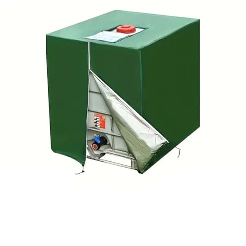 IBC-Tragetasche, 210D-Oxford-Gewebe, Schutzhülle mit Reißverschluss und Kordelzug for die Aufbewahrung im Freien, Schwarz für den Außenbereich(Zipper-Green) von YZDKR