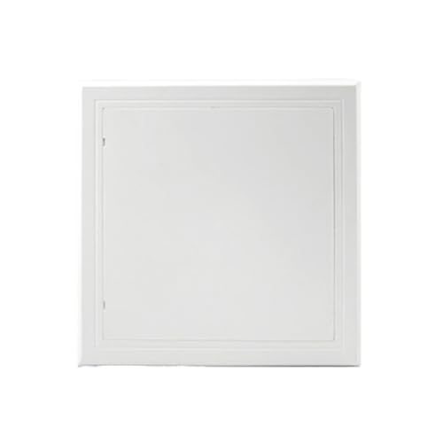 Kunststoff-Zugangstür, leicht einrastbare Wand- oder Deckenzugangsklappe for Öffnungen von 100 x 150 mm bis 480, bündig, universell, ABS, quadratisch, weiß für Inspektionsklappe(350x350mm) von YZDKR