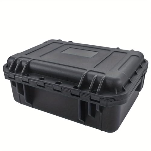 YZDKR 1 stück wasserdichte Harte Tragetasche Werkzeugkoffer mit vorgeschnittenem Schwamm Aufbewahrungsbox Sicherheitsschutz Organizer Hardware-Toolbox für Langstreckenreisen(363x290x136mm) von YZDKR