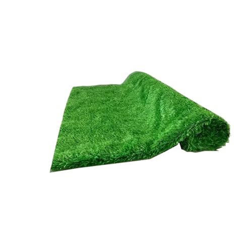 YZDKR Grasmatte Grün Kunstrasen Gefälschte Rasenlandschaft DIY Gartensimulation Moos Rasenmatten Indoor Gartendekorationen Wohnkultur für Außenbereiche(1x1m) von YZDKR