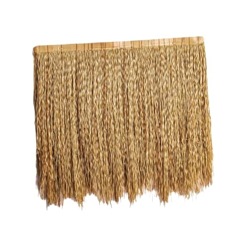 YZDKR Strohdach, DIY-Handwerk, multifunktionales Synthetisches, Grasdach for Garten, Hütte, Zaun, Terrasse, Strand für Garten-Terrasse(Style A) von YZDKR