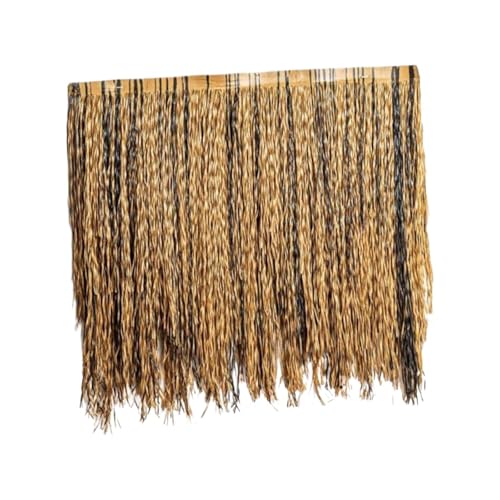 YZDKR Strohdach, DIY-Handwerk, multifunktionales Synthetisches, Grasdach for Garten, Hütte, Zaun, Terrasse, Strand für Garten-Terrasse(Style B) von YZDKR