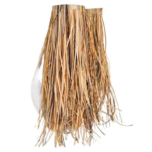 YZDKR Strohdach, Synthetisches Palmenstroh, Fliesenrolle, Hüttengras, Garten, Terrasse, Zaun, Bar, Party für Garten-Terrasse(A,50x50cm) von YZDKR