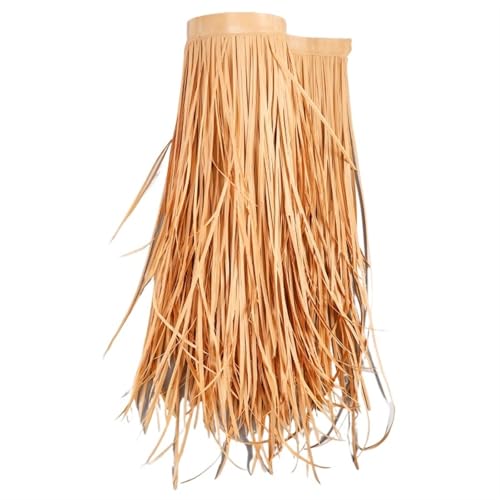 YZDKR Strohdach, Synthetisches Palmenstroh, Fliesenrolle, Hüttengras, Garten, Terrasse, Zaun, Bar, Party für Garten-Terrasse(B,50x50cm) von YZDKR