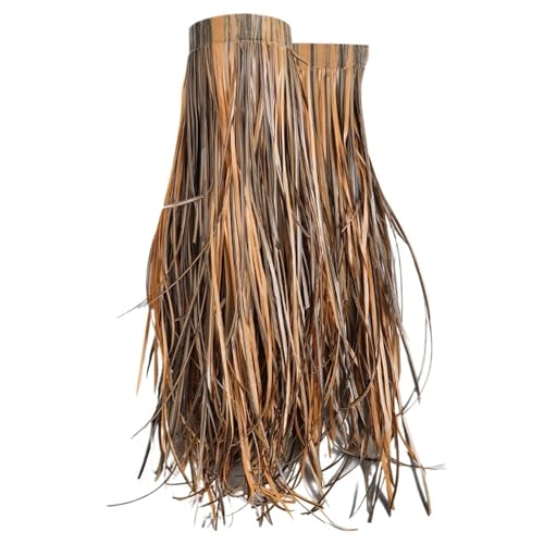 YZDKR Strohdach, Synthetisches Palmenstroh, Fliesenrolle, Hüttengras, Garten, Terrasse, Zaun, Bar, Party für Garten-Terrasse(C,50x50cm) von YZDKR