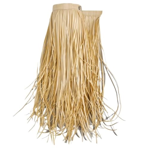 YZDKR Strohdach, Synthetisches Palmenstroh, Fliesenrolle, Hüttengras, Garten, Terrasse, Zaun, Bar, Party für Garten-Terrasse(G,100x100cm) von YZDKR
