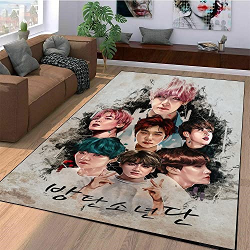 YZGAH Army Kpop Fans Teppich Fußmatte Badezimmerbereich Teppich Lovers I5108 80X120Cm YZGAH Army Kpop Fans Teppich Fußmatte Badezimmerbereich Teppich Lovers I5108 80X120Cm von YZGAH