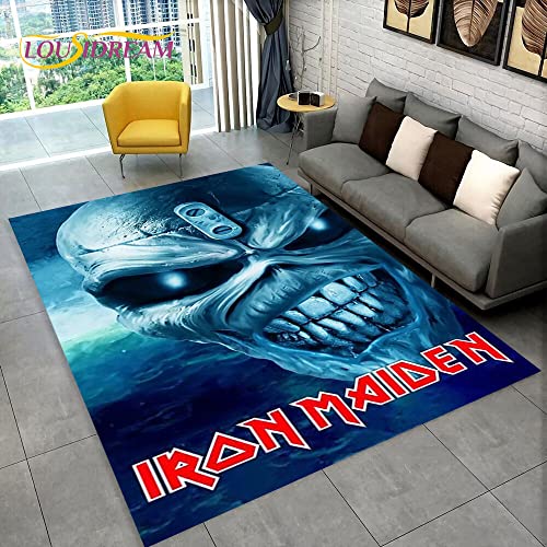 YZGAH I-Iron Aces High, Heavy Metal Band Bereich Teppich, Teppich Teppich Für Wohnzimmer Schlafzimmer Sofa Fußmatte Dekoration, Kinder rutschfeste Bodenmatte 3D P3653 80X120Cm YZGAH I-Iron Aces High, Heavy Metal Band Bereich Teppich, Teppich Teppich Für Wohnzimmer Schlafzimmer Sofa Fußmatte Dekoration, Kinder rutschfeste Bodenmatte 3D P3653 80X120Cm von YZGAH