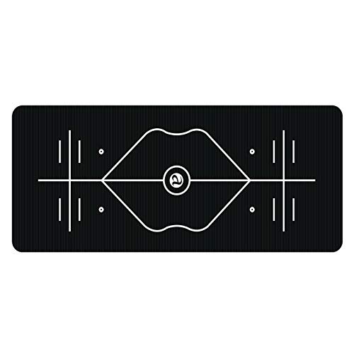 YZHY Yogamatte für Frauen und Männer rutschfeste NBR-Trainingsmatte | Umweltfreundliche,leichte Matte mit Tragegurt für Yoga,Meditation,Pilates und Gymnastik Größe 185 * 80 cm von YZHY