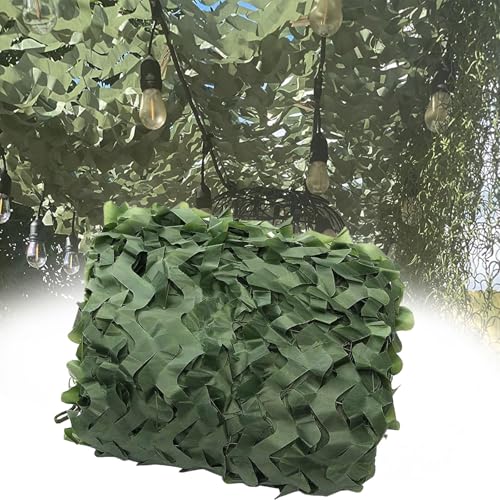 Tarnnetz Militär Sonnenschutznetz, 6 * 10m Army Camo Tarnung Net Jagd Oxford Stoff Camouflage Netz für Waldlandschaft Jagd Sichtschutz Gartendekoration Tarnnetz Militär Sonnenschutznetz, 6 * 10m Army Camo Tarnung Net Jagd Oxford Stoff Camouflage Netz für Waldlandschaft Jagd Sichtschutz Gartendekoration von YZJL