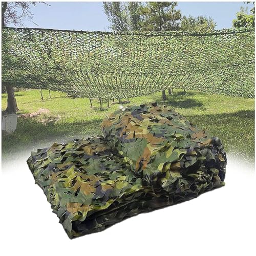 Waldtarn Tarnnetz 1.5x20m, Camouflage Netz UV-geschützt & Sonnenschutz, Jagd-Outdoor, Privatsphäre, Militär von YZJL