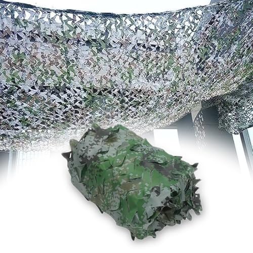 Woodland Tarnnetz 3 * 6m 210D Militär Verstärktem Camouflage Netz Sonnenschutz Netz für Jagd Outdoor Sichtschutz Garten Dschungel von YZJL