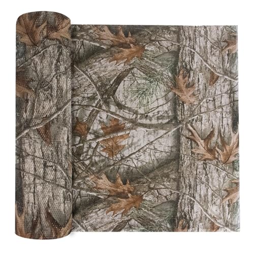 YZJL Tarnnetz für Jagd und Fotografie – Baum- und Walddruck, leichtes, atmungsaktives Netz – ideal für Baumständer, Tierbeobachtung, Sonnenschutz, Dekoration(Color:Tree Camo,Size:1.5x10m) von YZJL