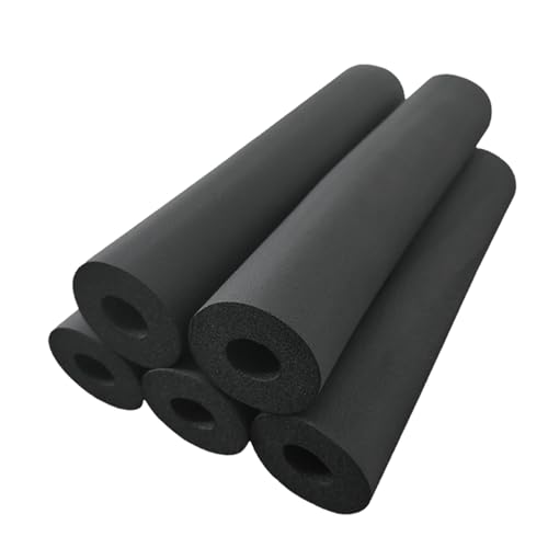 Isolierschlauch Schwarz Rohrdämmung, ID 22 27 34 43.0 48 60 76 89 108mm Temperaturbeständig Schaumstoffschlauch, für Außenwasserrohre, Kupferrohre, Lüftung und Klima(ID43.0mmx30mm) von YZJTSXQHY