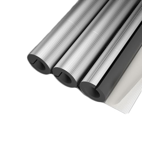 Pipe Insulation Tubing, Self Adhesive Foam Pipe Covers 2-3/8″ 4-1/2″ 8″ Foam Tube for Outdoor Winter Cold Hot Water Pipes Winterizing Heat Preservation, Air conditioning((ID)3-1/2" x (TK)1-3/16") von YZJTSXQHY