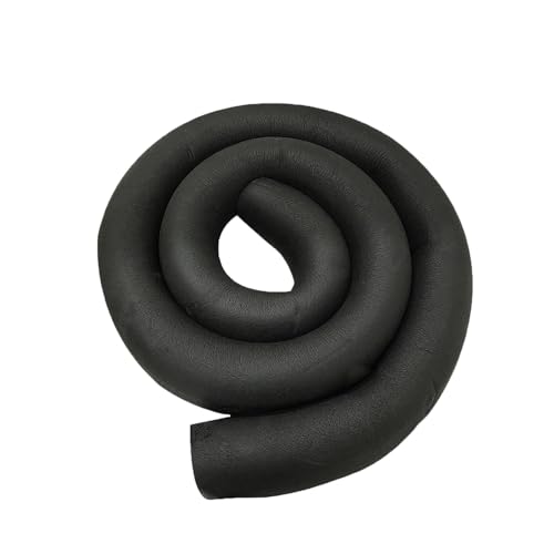 Schwarz Rohrdämmung Isolierung ID 16 20 22 25 28 34 43 48 60 76 89 108 mm, Schaumstoffschlauch Wetterfestes, Kautschuk Isolierschlauch für Fitnessgeräte, Rohre, Handhaben(ID43.0mm x T25mm) von YZJTSXQHY