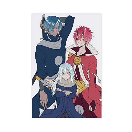 Leinwandposter Anime That Time I Got ReinCarnated As A Slime, 40 x 60 cm, ohne Rahmen, Anime That Time I Got ReinCarnated As A Slime (4) von YZLI