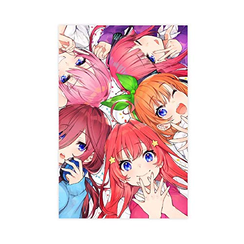The Quintessential Qu Anime-Poster, Motiv Quintuplets, 7 Stück The Quintessential Qu Anime-Poster, Motiv Quintuplets, 7 Stück von YZLI