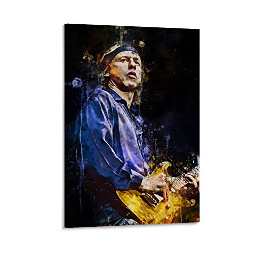 YZLI 80er Jahre Gitarristen Mark Freuder Knopfler II Poster dekoratives Gemälde Leinwand Wandkunst Wohnzimmer Poster Schlafzimmer Gemälde 40 x 60 cm von YZLI