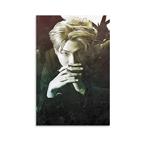 YZLI Kpop Koreanische BTS Rm Poster Dekorative Malerei Leinwand Wandkunst Wohnzimmer Poster Schlafzimmer Gemälde 40 x 60 cm von YZLI