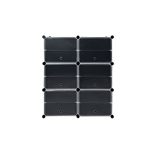 YZNAHRE Schuhregal Kunststoff Schuhschrank Schuhständer mit Tür - Modular Schuhregal Schuhregale Organizer Aufbewahrung für Schuhe High Heels Turnschuhe Hausschuhe, 6 Ebenen - 82 x 32 x 93 cm YZNAHRE Schuhregal Kunststoff Schuhschrank Schuhständer mit Tür - Modular Schuhregal Schuhregale Organizer Aufbewahrung für Schuhe High Heels Turnschuhe Hausschuhe, 6 Ebenen - 82 x 32 x 93 cm von YZNAHRE