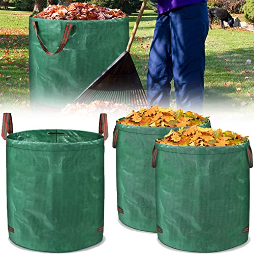 Yznahre 3x Gartensack Gartenabfallsack mit Griffen Laubsack Gartensäcke 272L, Selbststehender Faltbar Laubsäcke Rasensack für Gartenabfall Laub Gartenabfall Gartenabfälle Yznahre 3x Gartensack Gartenabfallsack mit Griffen Laubsack Gartensäcke 272L, Selbststehender Faltbar Laubsäcke Rasensack für Gartenabfall Laub Gartenabfall Gartenabfälle von YZNAHRE