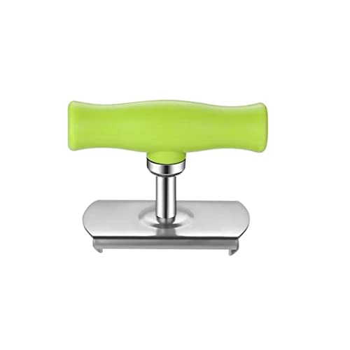 YZNLOQ Verstellbarer Glasöffner, Edelstahldeckel, arbeitssparender Drehverschluss, Glasöffner für schwache Hände, Universal-Glasöffner, drehbarer Flaschenöffner für 2,5–10,2 cm Flaschen und Gläser von YZNLOQ