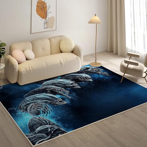 YZQGLHP 1 Teppich 1 Teppiche, Weich Kurzflor & Waschbar & rutschfest Fussmatte Innen, Easy Clean Teppichs 100x200 cm fürs Wohnzimmer, Schlafzimmer und Esszimmer von YZQGLHP