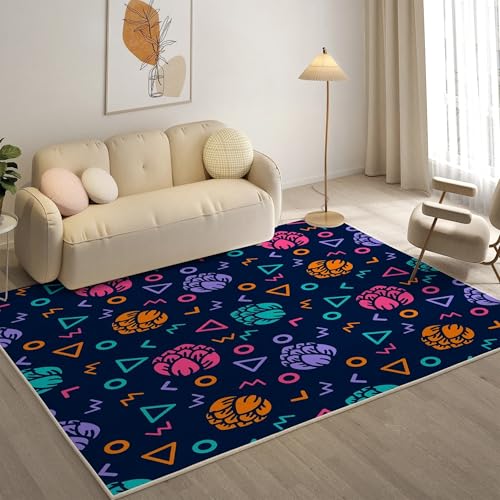 YZQGLHP Anlage Teppich BananenbläTter Teppiche, Weich Kurzflor & Waschbar & rutschfest Fussmatte Innen, Easy Clean Teppichs 140x200 cm fürs Wohnzimmer, Schlafzimmer und Esszimmer YZQGLHP Anlage Teppich BananenbläTter Teppiche, Weich Kurzflor & Waschbar & rutschfest Fussmatte Innen, Easy Clean Teppichs 140x200 cm fürs Wohnzimmer, Schlafzimmer und Esszimmer von YZQGLHP