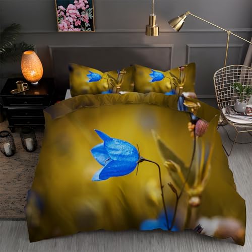 YZQGLHP Bettwäsche Set Pflanze Muster Kinder Bettbezug mit 2 Kissenbezug 3 teilig 155x220 cm Weiche Atmungsaktive Polyster Kids Betten Set mit Reißverschluss YZQGLHP Bettwäsche Set Pflanze Muster Kinder Bettbezug mit 2 Kissenbezug 3 teilig 155x220 cm Weiche Atmungsaktive Polyster Kids Betten Set mit Reißverschluss von YZQGLHP