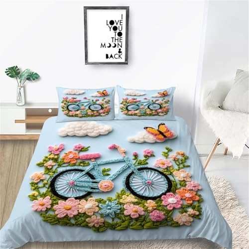 YZQGLHP Bettwäsche-Set für Doppelbett | Weiche Baumwollmischung | 200x200 cm für Paare YZQGLHP Bettwäsche-Set für Doppelbett | Weiche Baumwollmischung | 200x200 cm für Paare von YZQGLHP