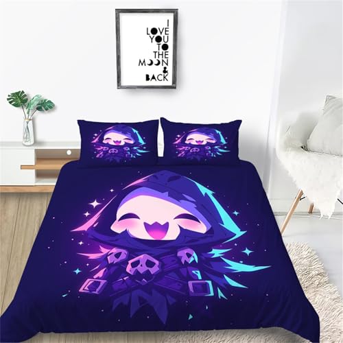 YZQGLHP Bettwäsche-Set für Doppelbett | Weiche Baumwollmischung | 200x200 cm für Paare YZQGLHP Bettwäsche-Set für Doppelbett | Weiche Baumwollmischung | 200x200 cm für Paare von YZQGLHP