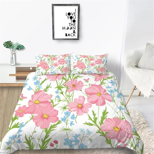 YZQGLHP Bettwäsche-Set für Doppelbett | Weiche Baumwollmischung | 200x200 cm für Paare YZQGLHP Bettwäsche-Set für Doppelbett | Weiche Baumwollmischung | 200x200 cm für Paare von YZQGLHP