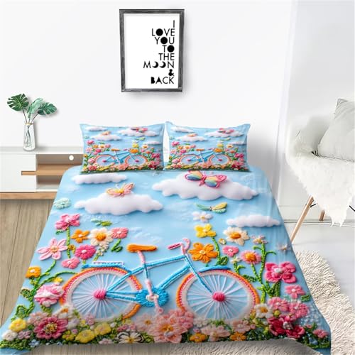 YZQGLHP Bettwäsche-Set für Doppelbett | Weiche Baumwollmischung | 200x200 cm für Paare YZQGLHP Bettwäsche-Set für Doppelbett | Weiche Baumwollmischung | 200x200 cm für Paare von YZQGLHP