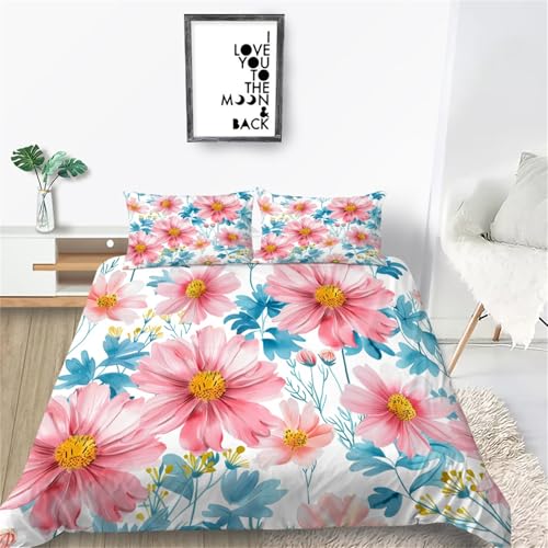 YZQGLHP Bettwäsche-Set für Doppelbett | Weiche Baumwollmischung | 200x200 cm für Paare YZQGLHP Bettwäsche-Set für Doppelbett | Weiche Baumwollmischung | 200x200 cm für Paare von YZQGLHP