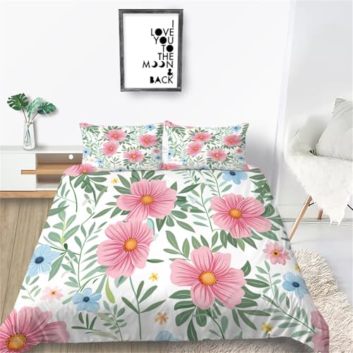 YZQGLHP Bettwäsche-Set für Doppelbett | Weiche Baumwollmischung | 200x200 cm für Paare YZQGLHP Bettwäsche-Set für Doppelbett | Weiche Baumwollmischung | 200x200 cm für Paare von YZQGLHP
