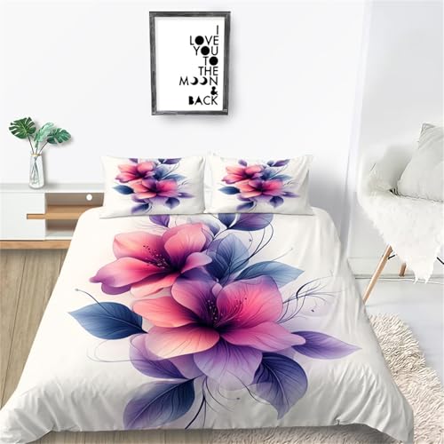 YZQGLHP Bettwäsche-Set für Doppelbett | Weiche Baumwollmischung | 200x200 cm für Paare YZQGLHP Bettwäsche-Set für Doppelbett | Weiche Baumwollmischung | 200x200 cm für Paare von YZQGLHP