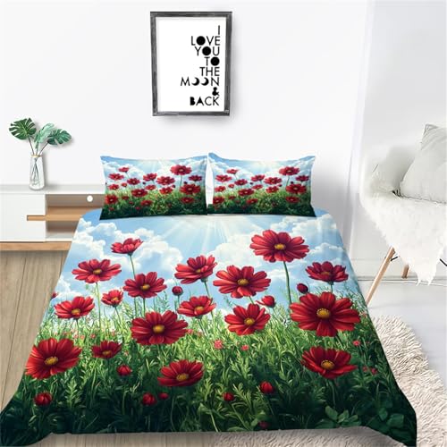 YZQGLHP Bettwäsche-Set für Doppelbett | Weiche Baumwollmischung | 200x200 cm für Paare YZQGLHP Bettwäsche-Set für Doppelbett | Weiche Baumwollmischung | 200x200 cm für Paare von YZQGLHP