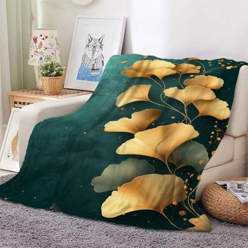 YZQGLHP Decke Obst Kuscheldecke Ginkgoblatt Decken Weiche Ueberwurfdecke 100x130 cm Flauschig Flanell Wohndecke als Sofadecke Reisedecke Ganzjahresdecke YZQGLHP Decke Obst Kuscheldecke Ginkgoblatt Decken Weiche Ueberwurfdecke 100x130 cm Flauschig Flanell Wohndecke als Sofadecke Reisedecke Ganzjahresdecke von YZQGLHP