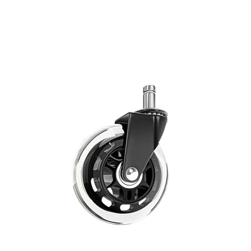 1-5 STÜCKE Universal Mute Caster 50KG Rad 10mm 11mm Ersatz Bürostuhl Schwenkrollen 360 Grad Räder Möbel Hardware(1 Piece 10mm) von YZQOZKJH