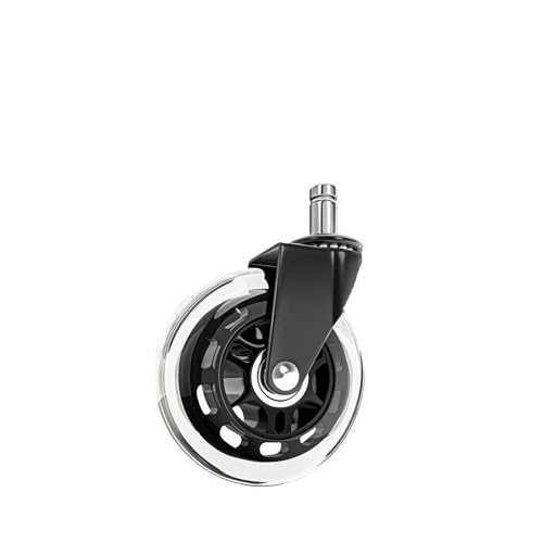 1-5 STÜCKE Universal Mute Caster 50KG Rad 10mm 11mm Ersatz Bürostuhl Schwenkrollen 360 Grad Räder Möbel Hardware(1 Piece 11mm) von YZQOZKJH