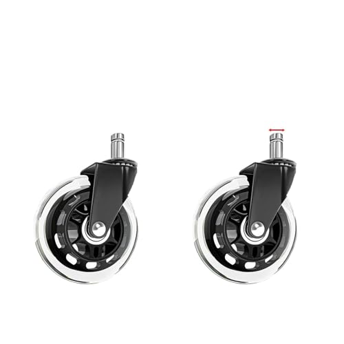 1-5 STÜCKE Universal Mute Caster 50KG Rad 10mm 11mm Ersatz Bürostuhl Schwenkrollen 360 Grad Räder Möbel Hardware(2 Piece 10mm) von YZQOZKJH
